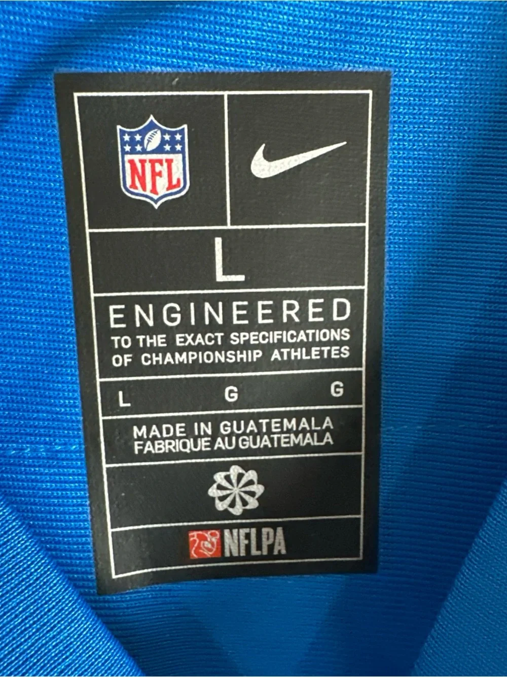 NFL Detroit Lions Jarred Goff #16 Kids Nike Football Jersey with White Numbers